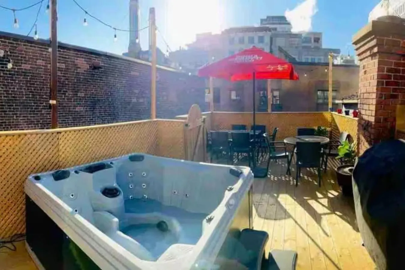 Chic Dt Mtl Condo With Rooftop, Bbq And Jacuzzi Zz4 Montreal 0*,
